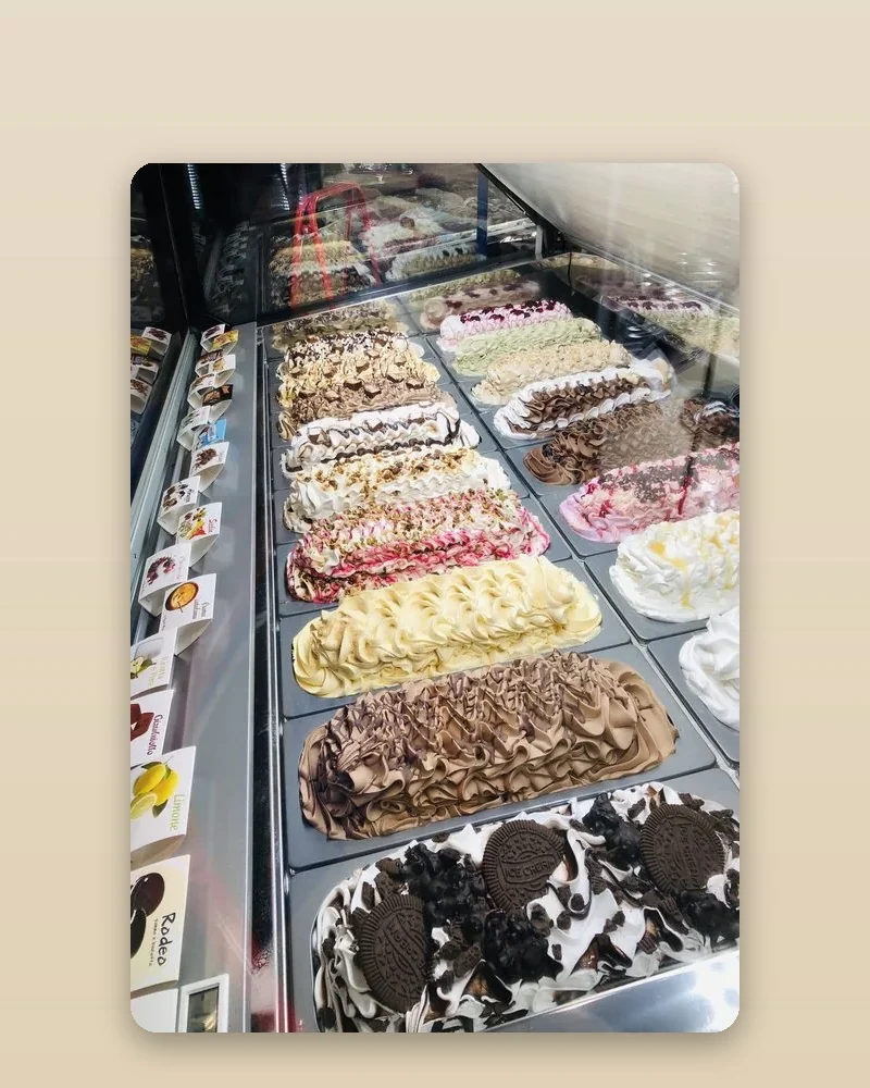 Gelato mantecato